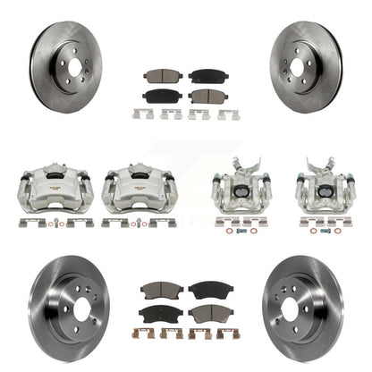 Kit de Rotor d'étrier de frein avant et arrière et plaquettes en céramique (10 pièces) pour Chevrolet Sonic R