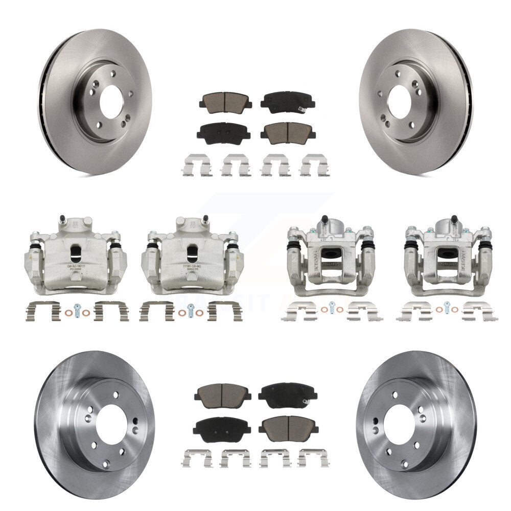 Kit de plaquettes en céramique pour étrier de frein avant et arrière, 10 pièces, pour Hyundai Sonata 2.0 14