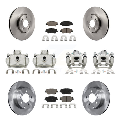 Kit de plaquettes en céramique pour étrier de frein avant et arrière, 10 pièces, pour Hyundai Sonata 2.0 14