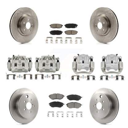 Kit de plaquettes en céramique pour rotors d'étrier de frein avant et arrière (10 pièces) pour Subaru Outback Legac