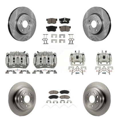Kit de plaquettes en céramique pour Rotor d'étrier de frein avant et arrière (10 pièces) pour Honda Accord Crosstou
