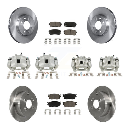 Kit de plaquettes en céramique pour étrier de frein avant et arrière, 10 pièces, pour Hyundai Accent Kia Ri