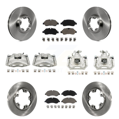 Kit de plaquettes en céramique pour Rotors d'étrier de frein à disque avant et arrière (10 pièces) pour Ford Transit-25