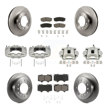 Kit de plaquettes en céramique pour étrier de frein à disque avant et arrière, 10 pièces, pour Toyota FJ Cruise