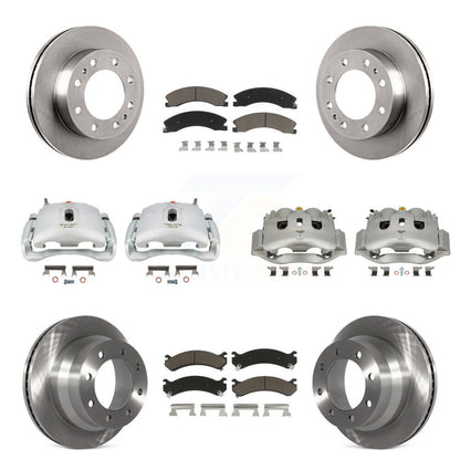 Kit de plaquettes en céramique pour étrier de frein avant et arrière, 10 pièces, pour Chevrolet Express 450