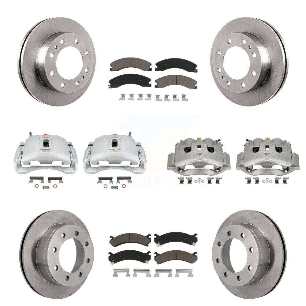 Kit de plaquettes en céramique pour étrier de frein avant et arrière, 10 pièces, pour Chevrolet Express 450