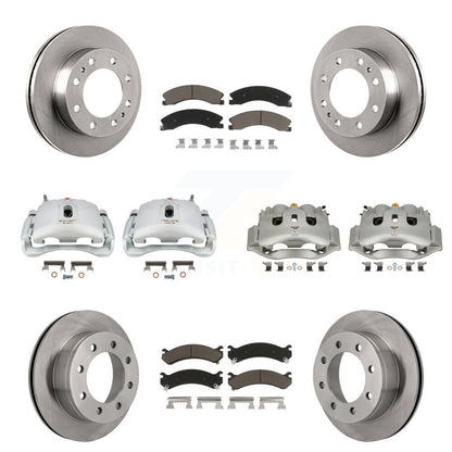 Kit de plaquettes en céramique pour étrier de frein avant et arrière, 10 pièces, pour Chevrolet Express 450