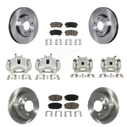 Kit de plaquettes en céramique pour Rotors d'étrier de frein avant et arrière (10 pièces) pour Kia Forte koup Forte