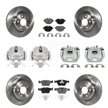 Kit de Rotor d'étrier de frein à disque avant et arrière et plaquettes en céramique (10 pièces) pour BMW 528i xDriv
