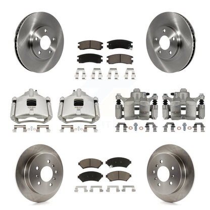 Kit de plaquettes en céramique pour Rotor d'étrier de frein avant et arrière (10 pièces) pour Chevrolet Impala Mont