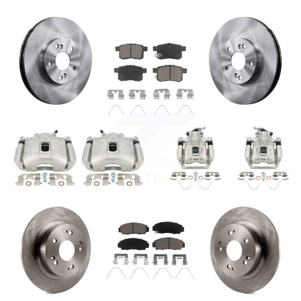 Kit de plaquettes en céramique pour étrier de frein avant et arrière, 10 pièces, pour Honda Accord Acura TS