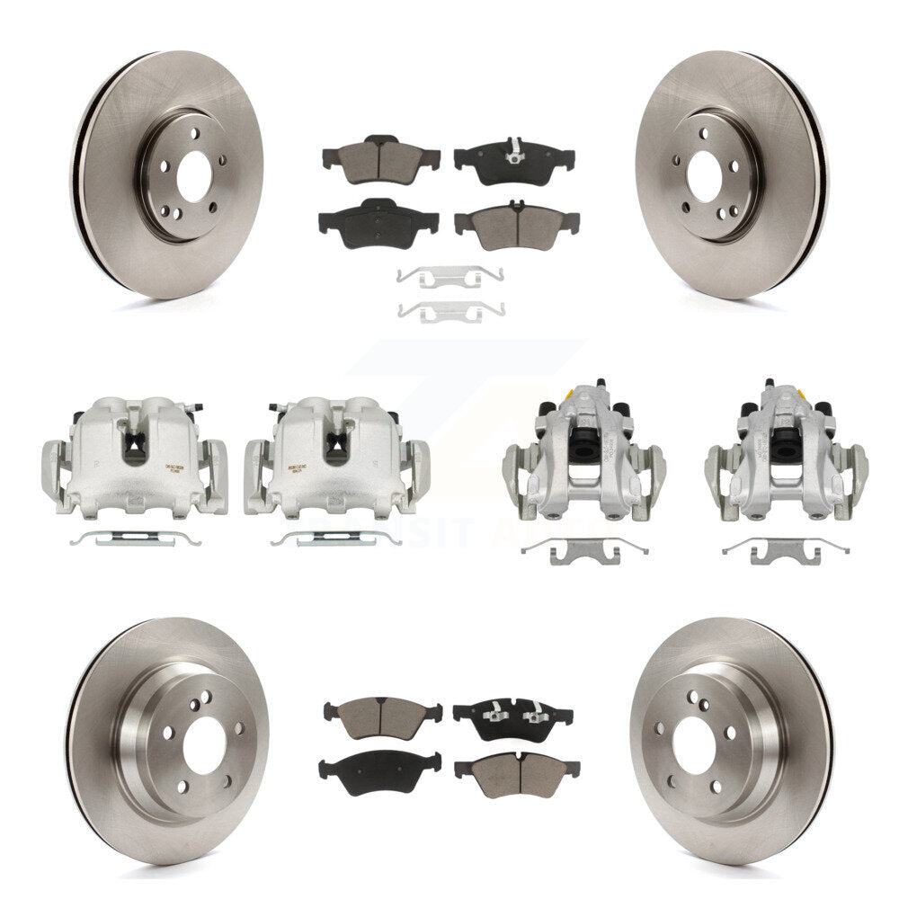 Kit de plaquettes en céramique de Rotor d'étrier de frein avant et arrière (10 pièces) pour Mercedes-Benz E550 AW