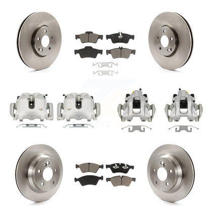 Kit de plaquettes en céramique de Rotor d'étrier de frein avant et arrière (10 pièces) pour Mercedes-Benz E550 AW