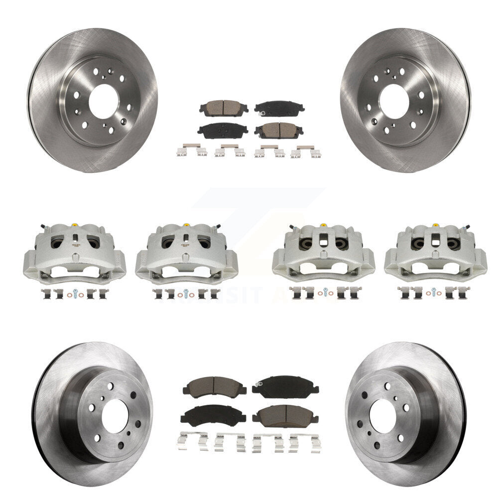 Kit de plaquettes en céramique pour Rotors d'étrier de frein avant et arrière (10 pièces) pour Chevrolet Suburban H