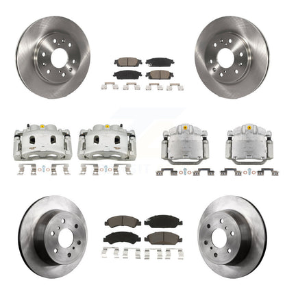 Kit de plaquettes en céramique pour Rotors d'étrier de frein avant et arrière (10 pièces) pour GMC Sierra 1500 Taho