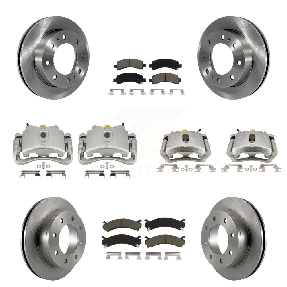 Kit de plaquettes en céramique pour étrier de frein avant et arrière, 10 pièces, pour Chevrolet Express 250