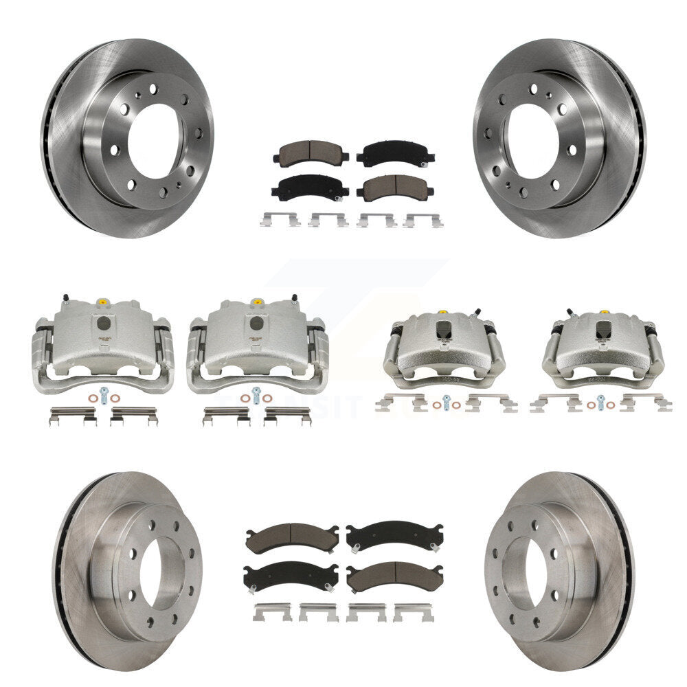 Kit de plaquettes en céramique pour étrier de frein avant et arrière, 10 pièces, pour Chevrolet Express 250