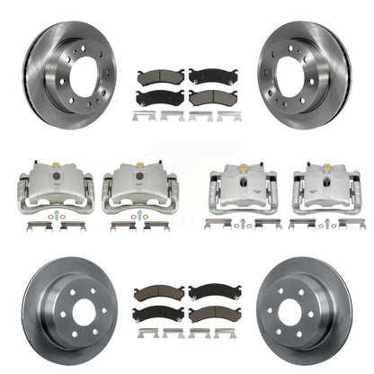 Kit de plaquettes en céramique pour Rotor d'étrier de frein avant et arrière (10 pièces) pour Chevrolet Silverado H