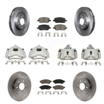Kit de plaquettes en céramique pour rotors d'étrier de frein avant et arrière (10 pièces) pour Pontiac Montana Buic