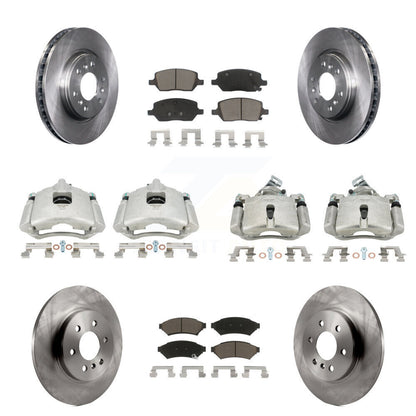 Kit de plaquettes en céramique pour rotors d'étrier de frein avant et arrière (10 pièces) pour Pontiac Montana Buic