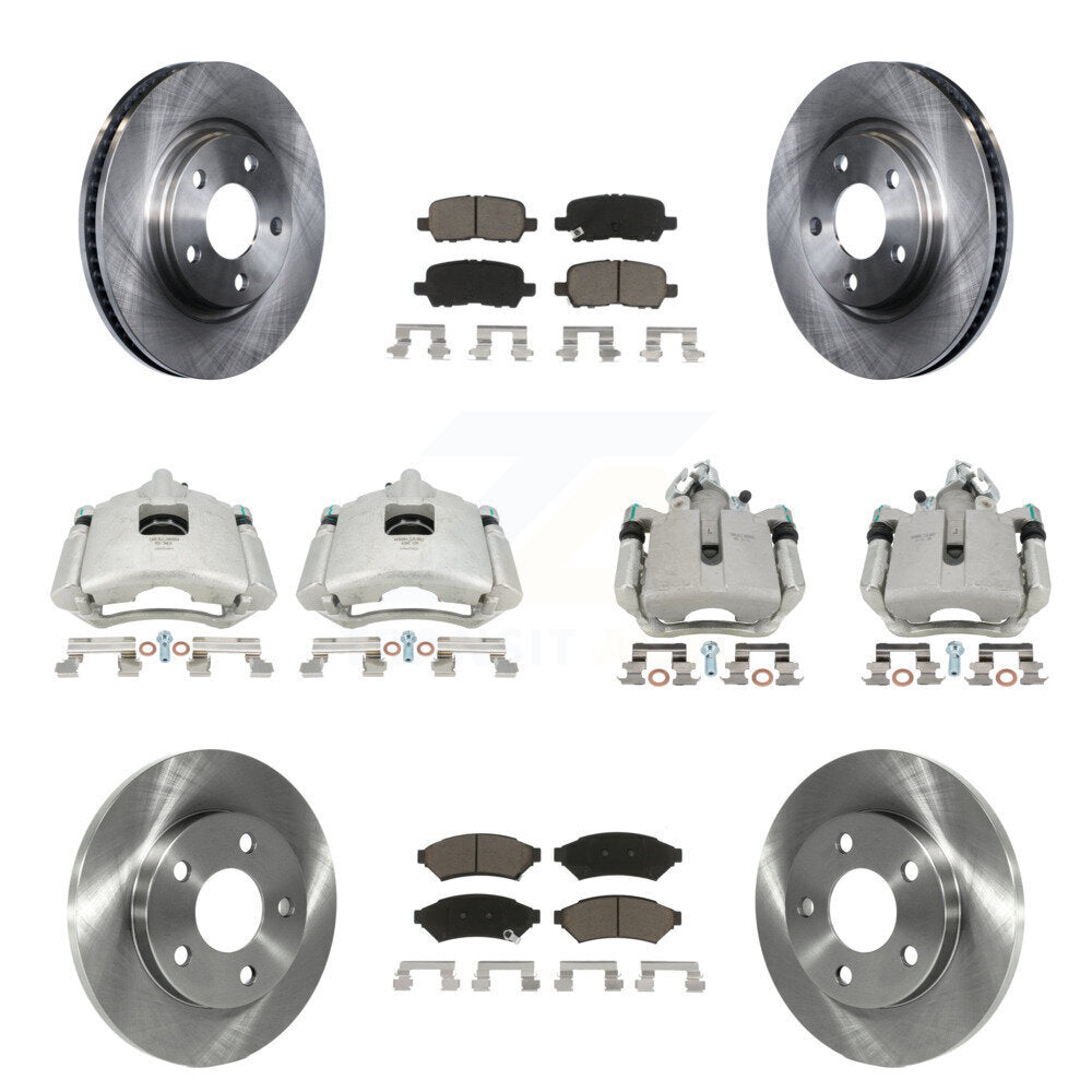 Kit de plaquettes en céramique pour étrier de frein avant et arrière, 10 pièces, pour Buick LaCrosse Pontia