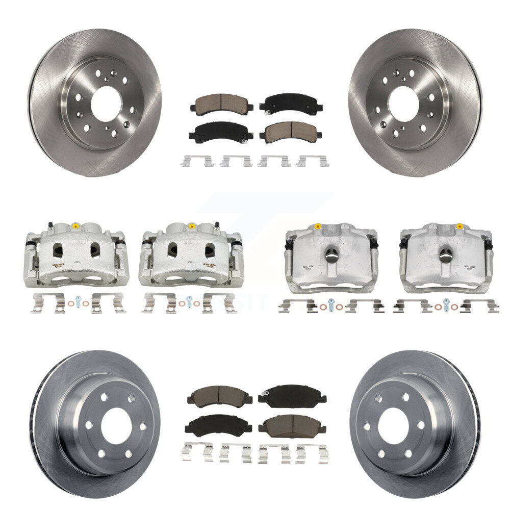 Kit de plaquettes en céramique pour étrier de frein avant et arrière, 10 pièces, pour Chevrolet Express 150
