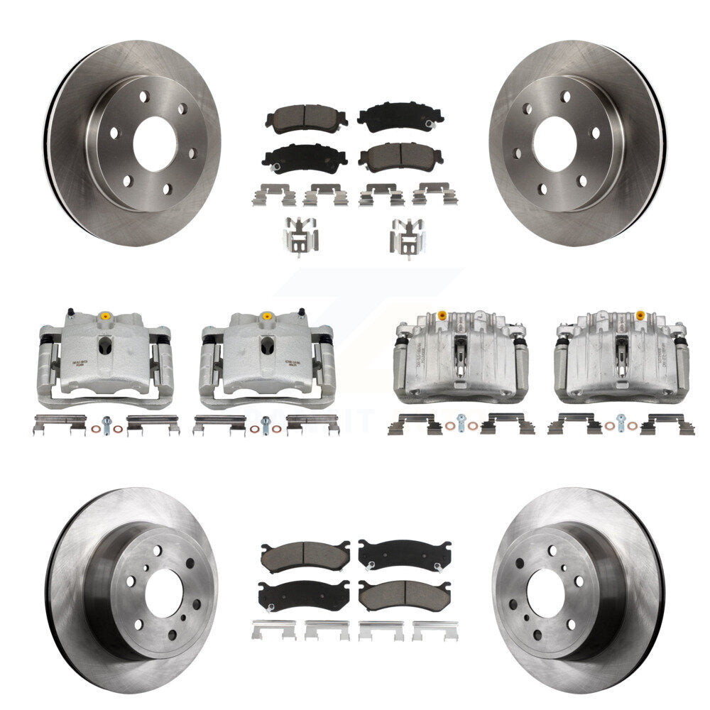 Kit de plaquettes en céramique pour étriers de frein à disque avant et arrière, pour GMC Sierra 1500 Classi