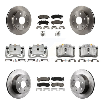Kit de plaquettes en céramique pour étriers de frein à disque avant et arrière, pour GMC Sierra 1500 Classi
