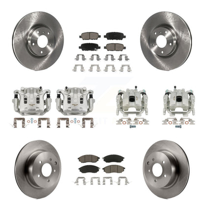 Kit de plaquettes en céramique pour étrier de frein avant et arrière, 10 pièces, pour INFINITI G37 QX50 EX3