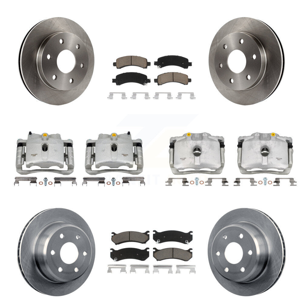 Kit de plaquettes en céramique pour Rotor d'étrier de frein avant et arrière (10 pièces) pour Chevrolet Avalanche X