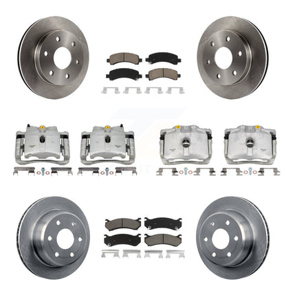 Kit de plaquettes en céramique pour Rotor d'étrier de frein avant et arrière (10 pièces) pour Chevrolet Avalanche X