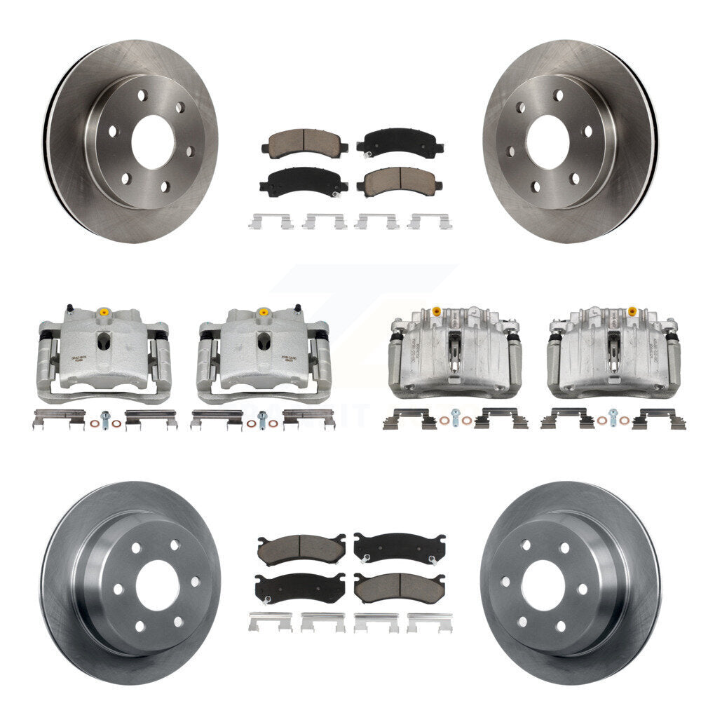 Kit de plaquettes en céramique pour Rotors d'étrier de frein avant et arrière, pour Chevrolet Avalanche 1500 4W