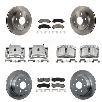 Kit de plaquettes en céramique pour Rotors d'étrier de frein avant et arrière, pour Chevrolet Avalanche 1500 4W