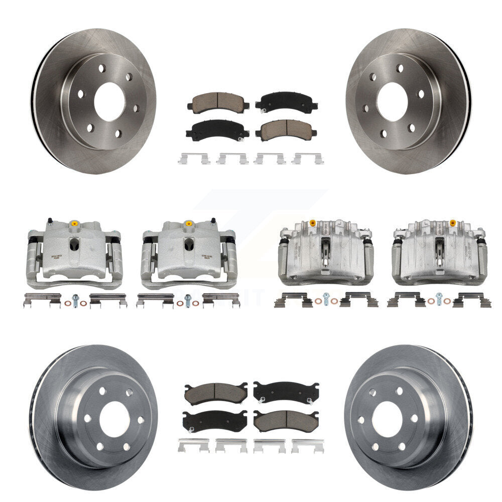 Kit de plaquettes en céramique pour étrier de frein avant et arrière, 10 pièces, pour GMC Yukon Chevrolet X
