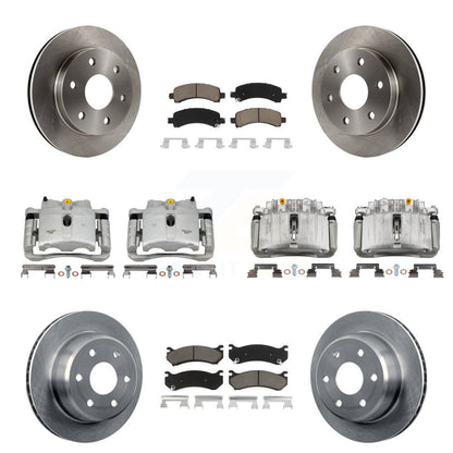 Kit de plaquettes en céramique pour étrier de frein avant et arrière, 10 pièces, pour GMC Yukon Chevrolet X