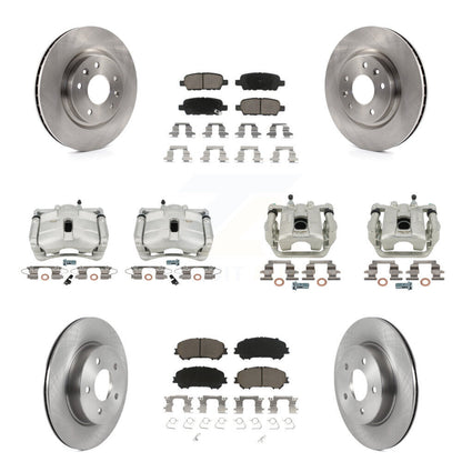 Kit de plaquettes en céramique pour Rotors d'étrier de frein avant et arrière (10 pièces) pour Nissan Rogue Sport S