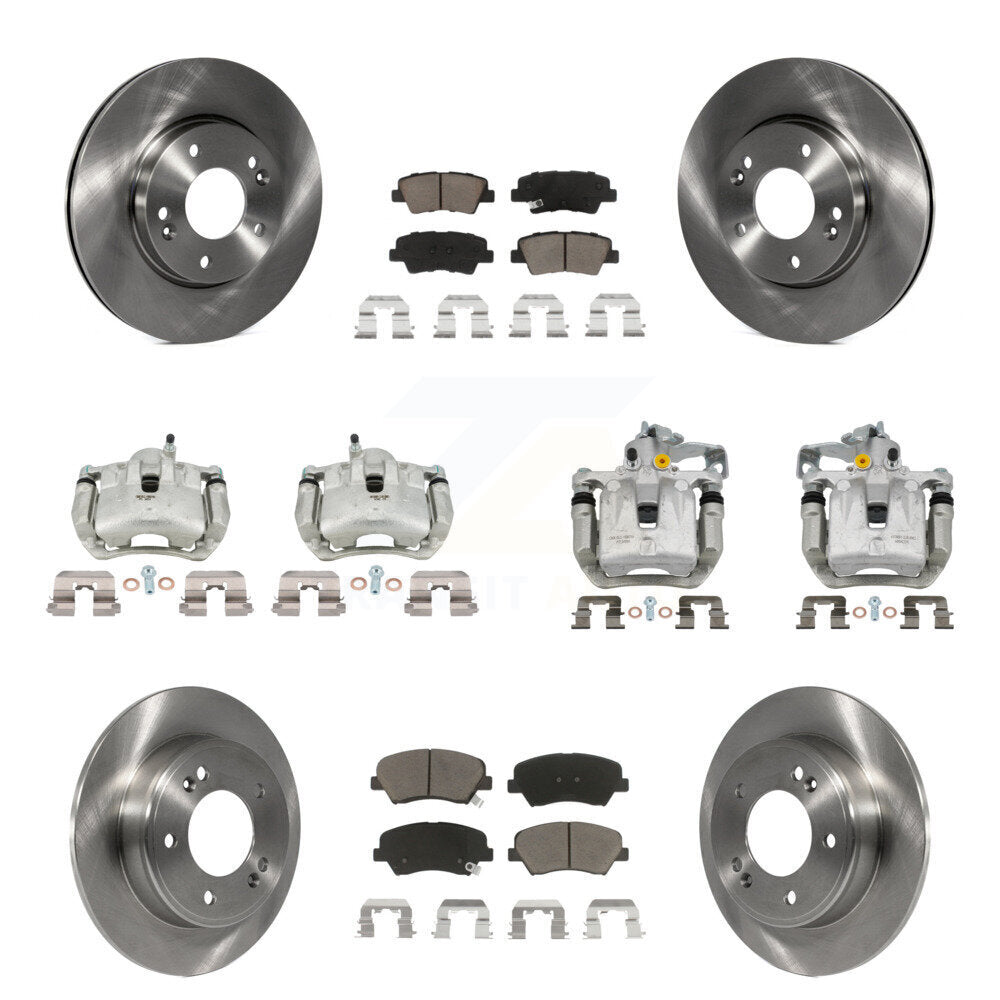 Kit de plaquettes en céramique pour étrier de frein avant et arrière, 10 pièces, pour Hyundai Elantra GT Ki
