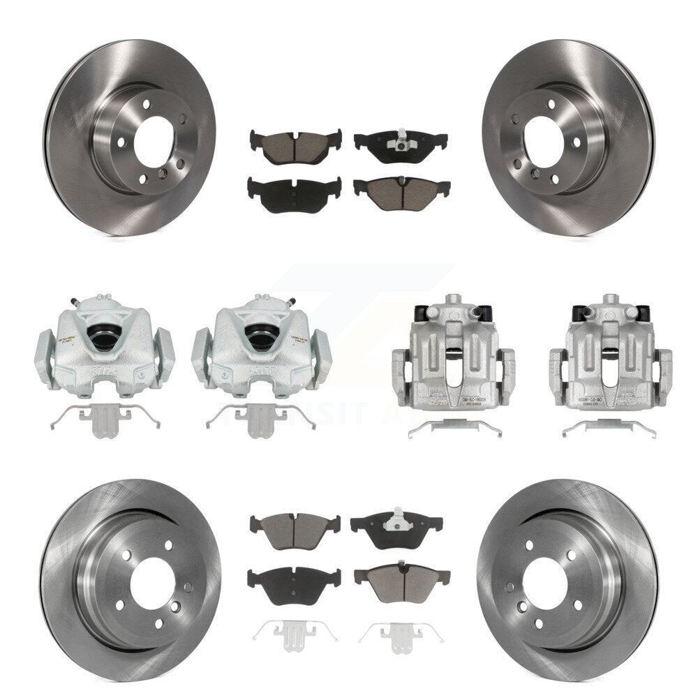 Kit de plaquettes en céramique pour rotors d'étrier de frein avant et arrière (10 pièces) pour BMW 328xi à 07 08