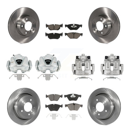 Kit de plaquettes en céramique pour rotors d'étrier de frein avant et arrière (10 pièces) pour BMW 328xi à 07 08