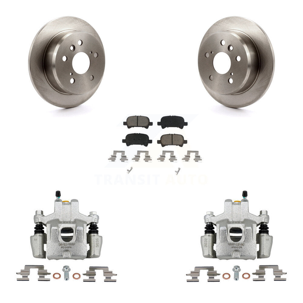 Rotor d'étrier de frein à disque arrière et Kit de plaquettes en céramique pour Toyota Camry Solara Avalo
