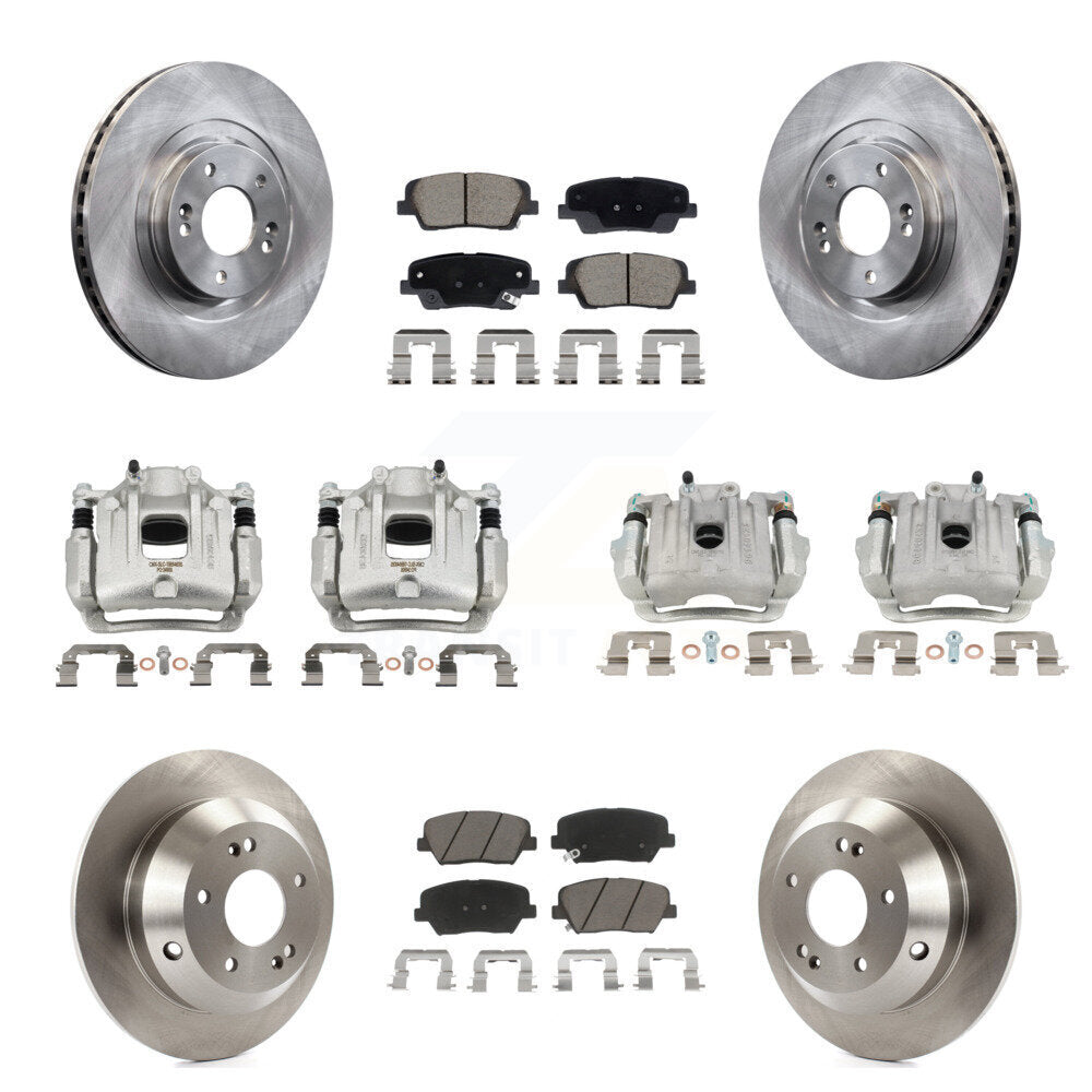Kit de plaquettes en céramique pour étrier de frein avant et arrière, 10 pièces, pour Hyundai Santa Fe Spor