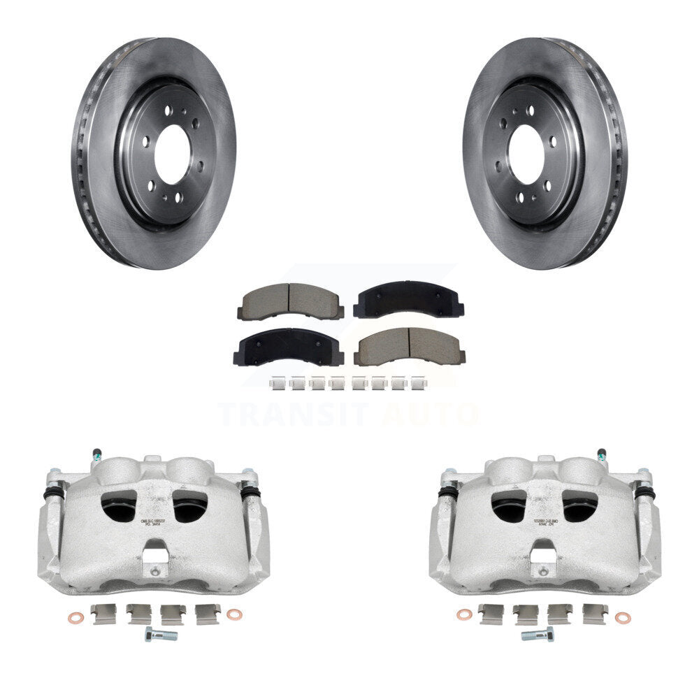 Kit de plaquettes en céramique pour Rotors d'étrier de frein avant, pour Ford Expedition Lincoln Navigato