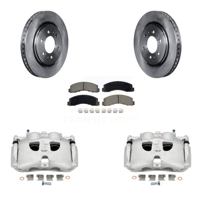 Kit de plaquettes en céramique pour Rotors d'étrier de frein avant, pour Ford Expedition Lincoln Navigato