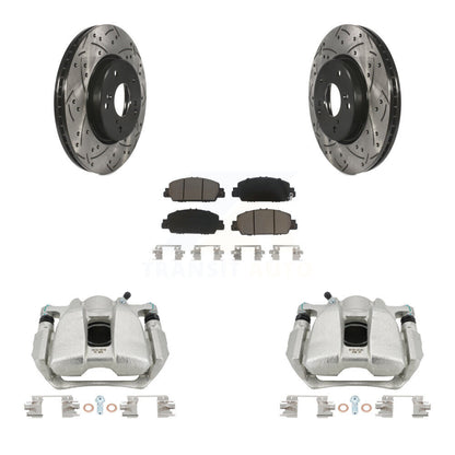 Kit de plaquettes en céramique pour Honda HR-V Accor, étrier de frein avant, Rotors à fentes
