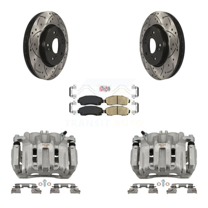 Kit de plaquettes en céramique pour étrier de frein avant, Rotor fendu, pour Honda CR-V Acura RD