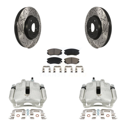 Kit de plaquettes en céramique pour étrier de frein avant, Rotor à fente percé, pour Chevrolet Equinox GM