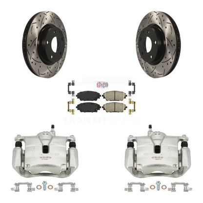 Kit de plaquettes en céramique pour étrier de frein avant, Rotor fendu, pour Mazda CX-3 AW 16-18
