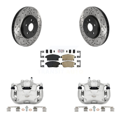 Kit de plaquettes en céramique pour étrier de frein avant, Rotor fendu, pour Chevrolet Trax Buic