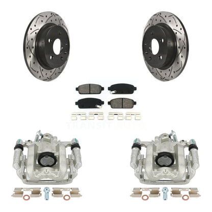 Kit de plaquettes semi-métalliques à Rotor fendu pour étrier de frein arrière, pour Chevrolet Cruze