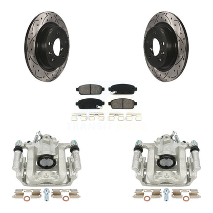 Kit de plaquettes semi-métalliques à Rotor fendu pour étrier de frein arrière, pour Chevrolet Cruze